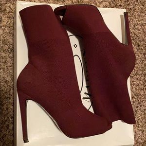 Steve Madden Burgundy Heels